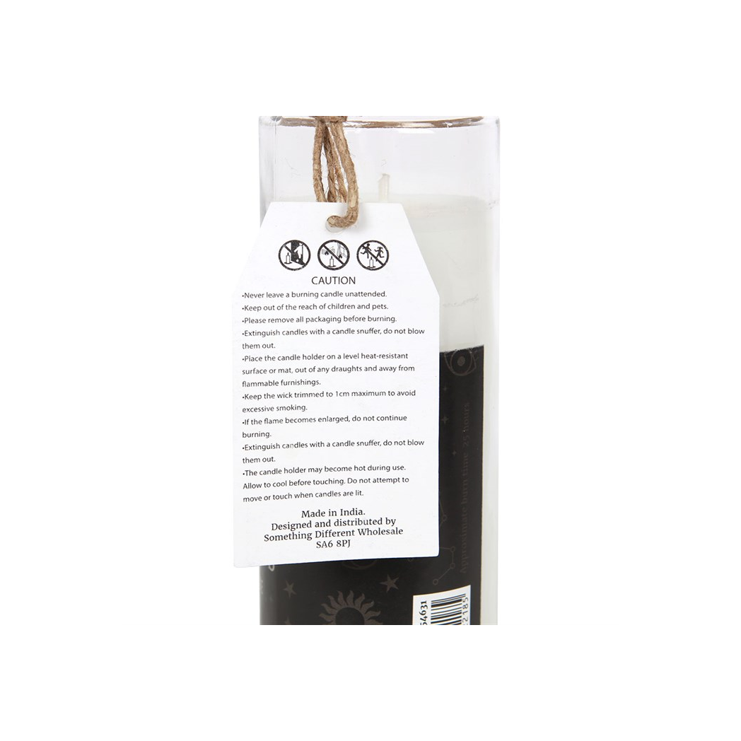 Happiness White Sage Magic Spell Tube Candle N/A