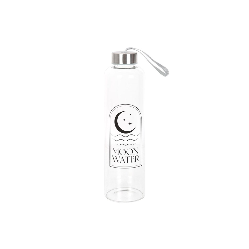 Moon Water Glass Water Bottle N/A