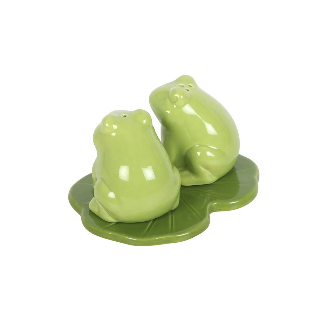 Luna Frog Salt and Pepper Shakers N/A