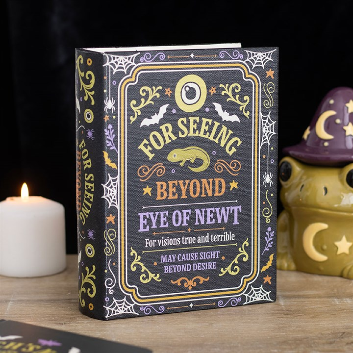 Eye of Newt Spell Book Shaped Storage Box N/A
