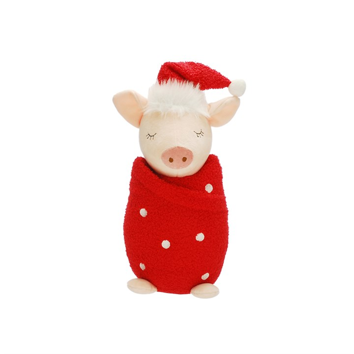 37cm Pig in Blanket Plush N/A