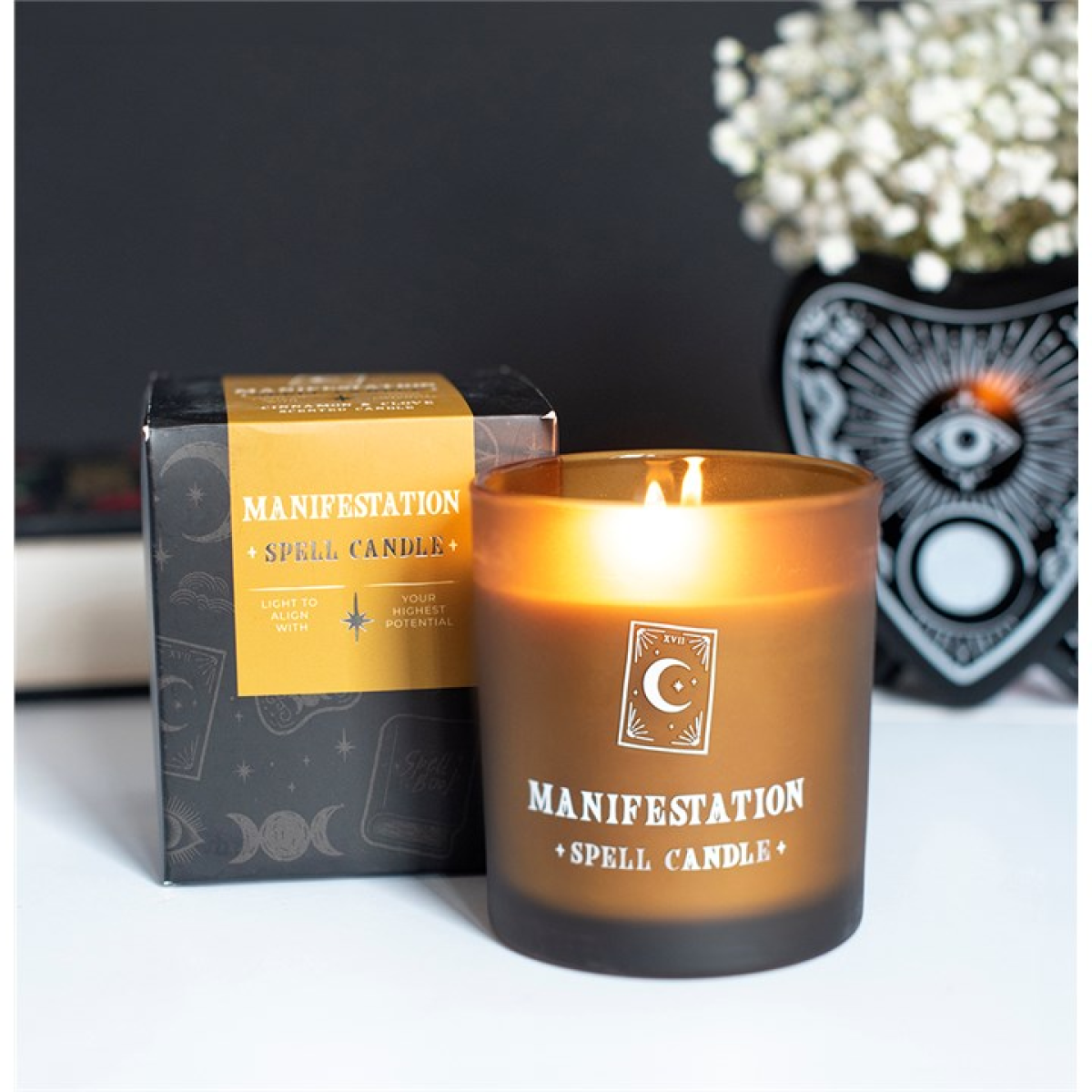 Manifestation Cinnamon & Clove Scented Candle N/A
