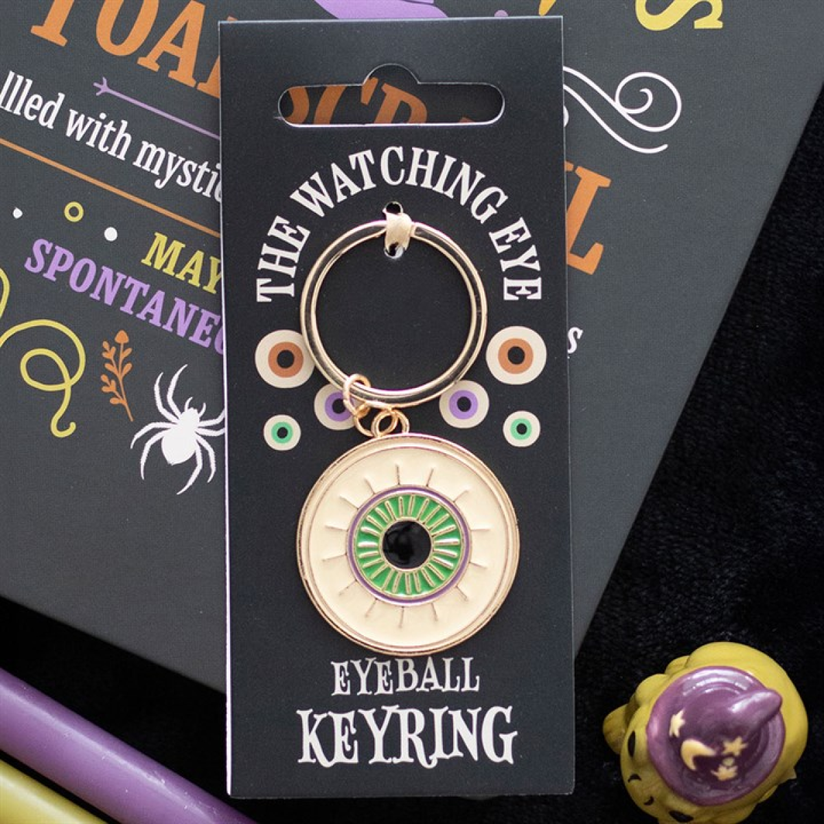 The Watching Eye Eyeball Keyring N/A