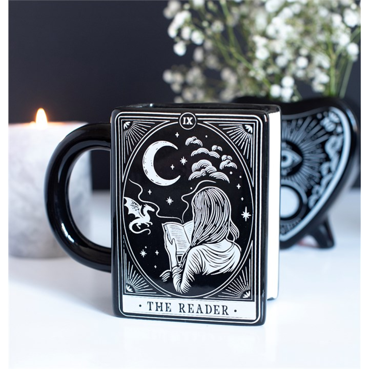 The Reader Book Shaped Mug N/A