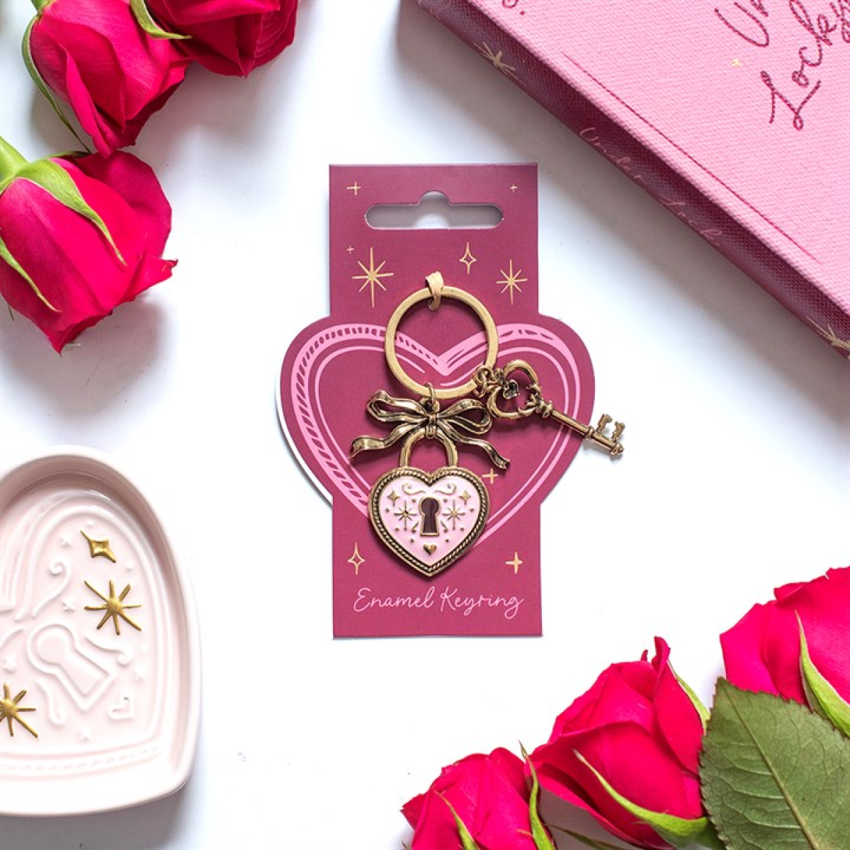 Lock and Key Keyring N/A