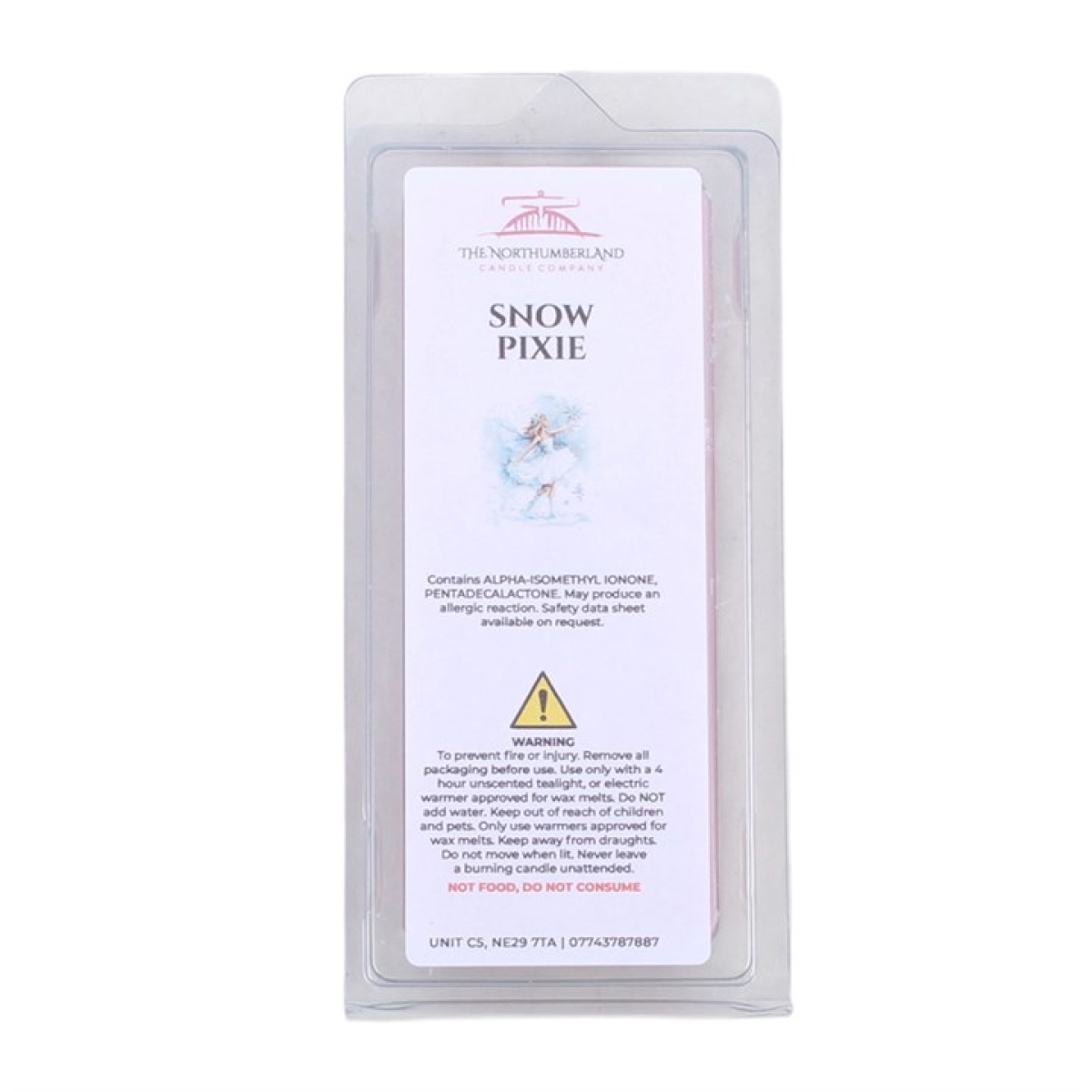 Snow Pixie 50g Wax Melt Snap Bar N/A
