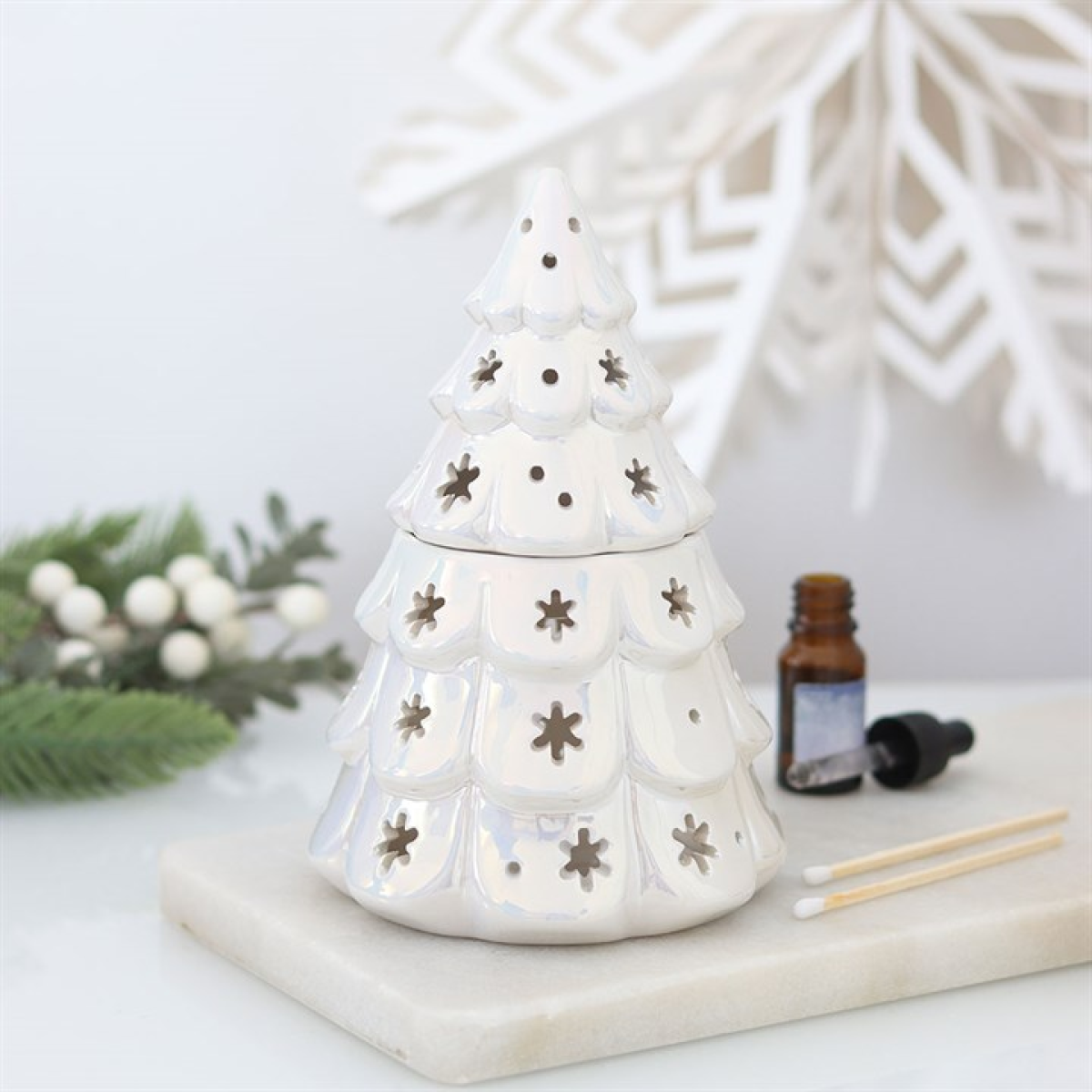 Iridescent Fir Tree Oil Burner N/A