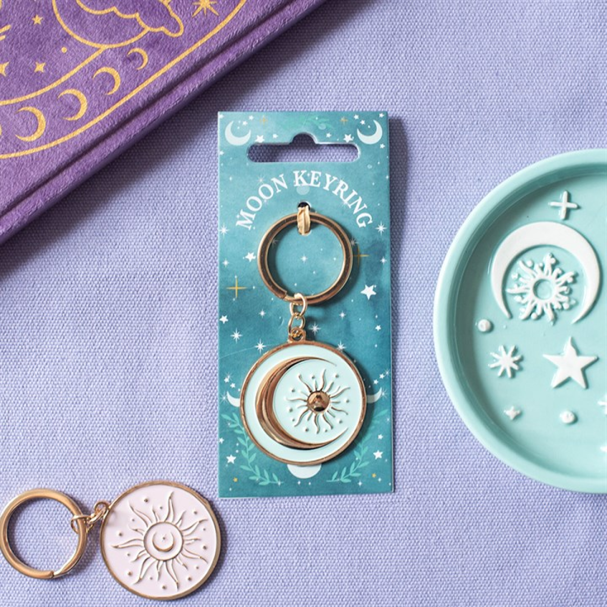 Blue Moon Keyring N/A