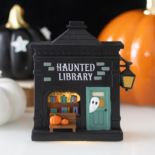 Haunted Library LED Light Up Decoration N/A