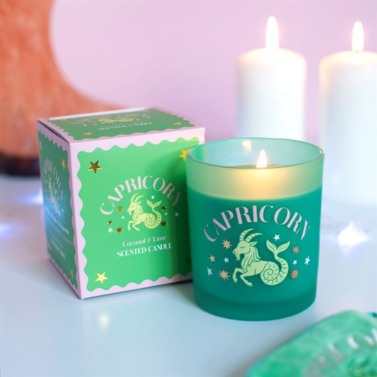 Zodiac Zest Capricorn Coconut & Lime Candle N/A