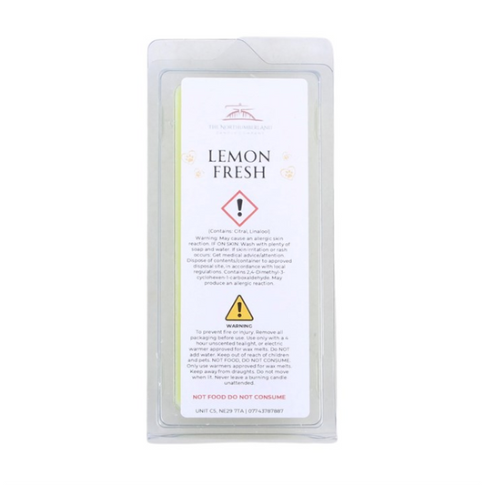 Lemon Fresh 50g Wax Melt Snap Bar N/A