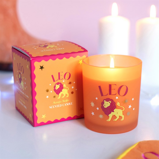 Zodiac Zest Leo Mango Mojito Candle N/A