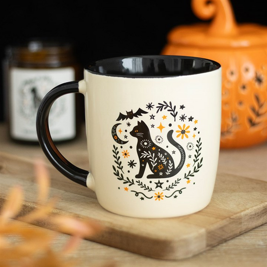 Frightful Folk Cat Mug N/A