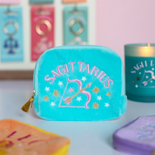 Zodiac Zest Sagittarius Velvet Pouch N/A