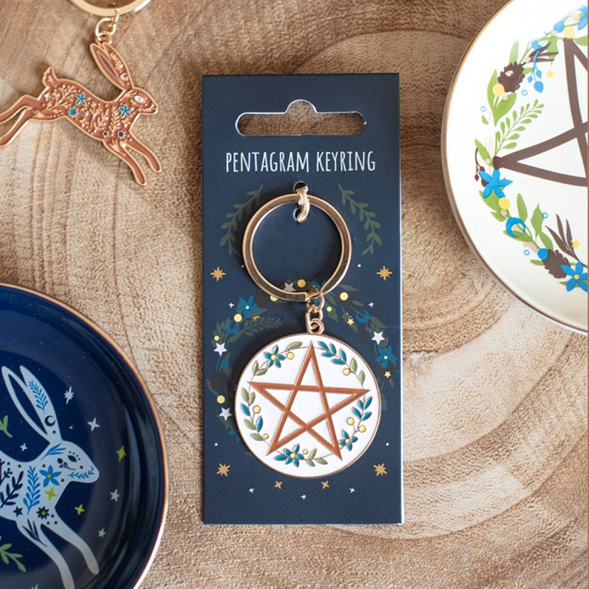 Solstice Wreath Keyring N/A