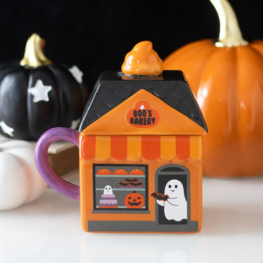 Boo's Bakery Lidded Mug N/A