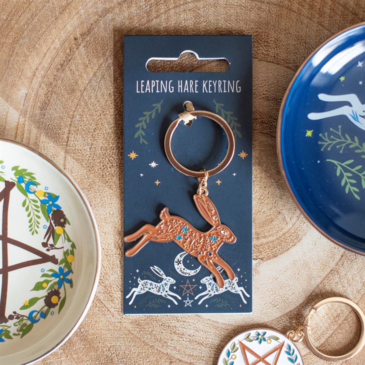 Leaping Hare Keyring N/A