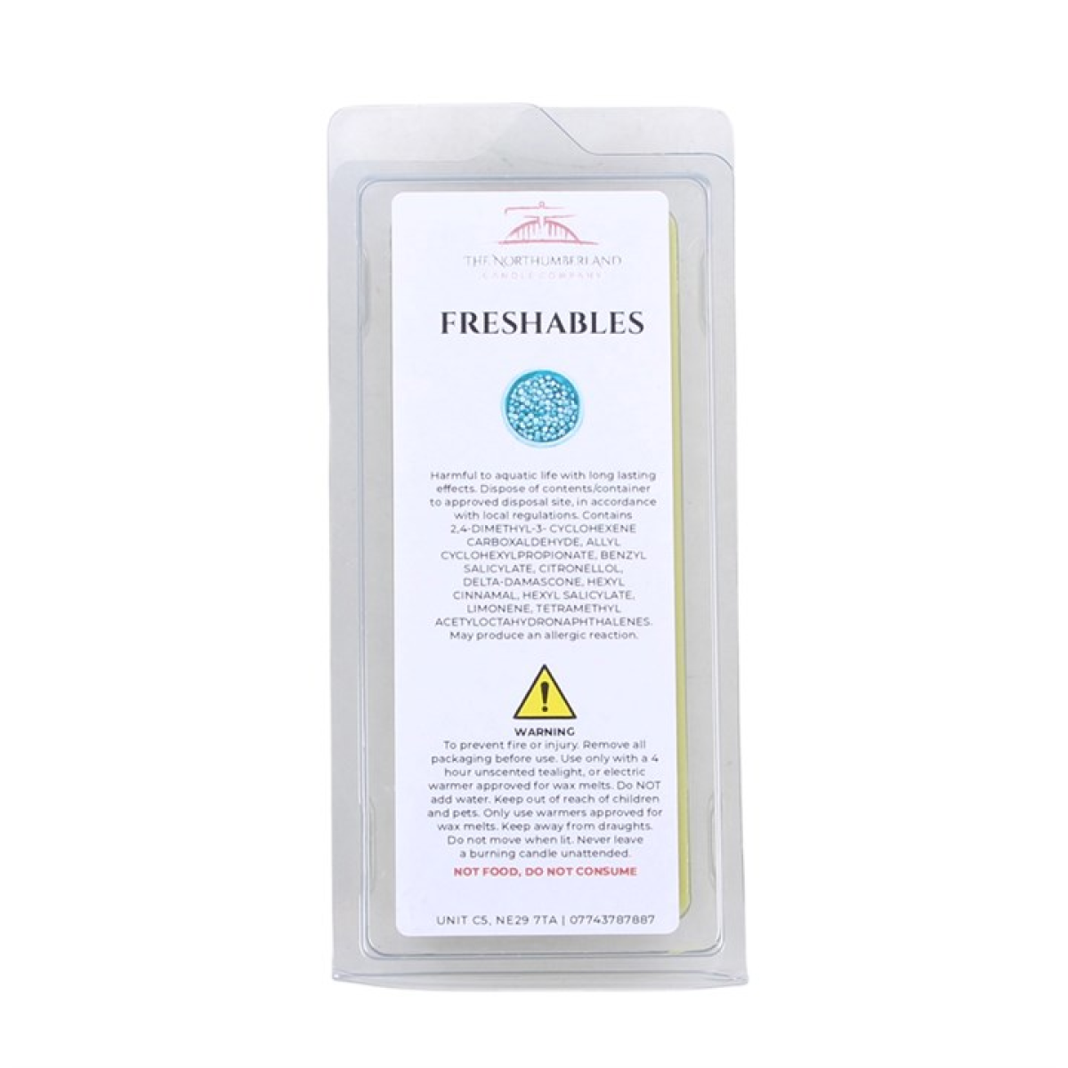 Freshables 50g Wax Melt Snap Bar N/A